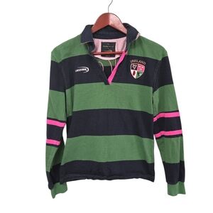Lansdowne Heritage Collection Ireland rugby Polo Shirt Girls Size 14 Preppy